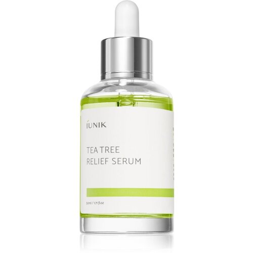 Iunik Tea Tree pomirjajoči serum za obraz za občutljivo k aknam nagnjeno kožo 50 ml Cene