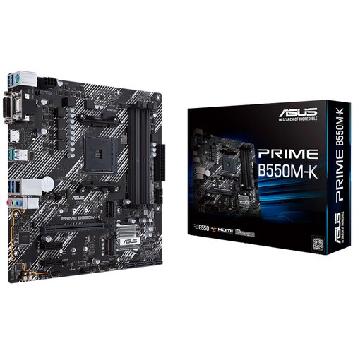 Asus MB PRIME B550M-K AMD B550;AM4;4xDDR4 VGA,DVI,HDMI;RAID;micro ATX Cijene