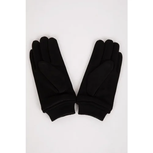 Defacto Men's Suede Gloves