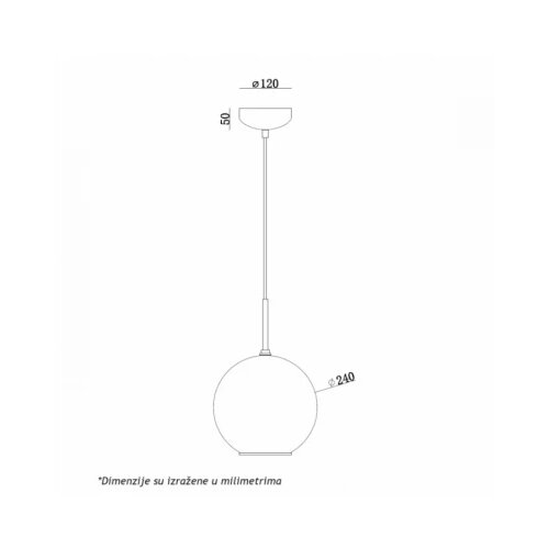 monari 32 VISILICA 6W 3000K Cene