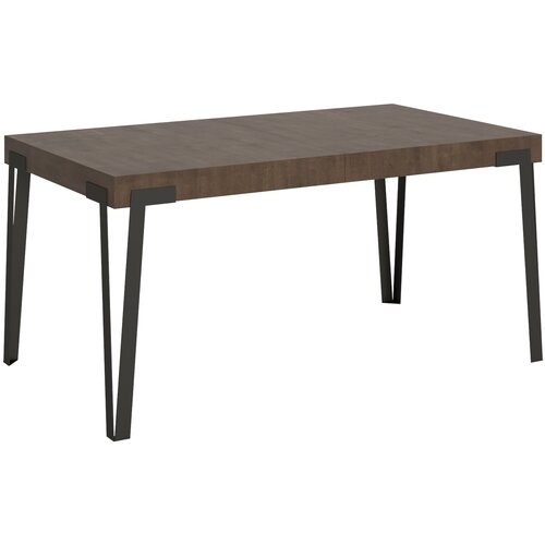 Itamoby &amp;nbsp; Rio (90x160/264 cm) - oreh, barva nog: antracit - raztegljiva jedilna miza, (20842213) Slike