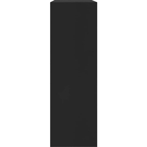 VidaXL knjižna polica črna 60x24x74,5 cm iverna plo&amp;scaron;ča Slike