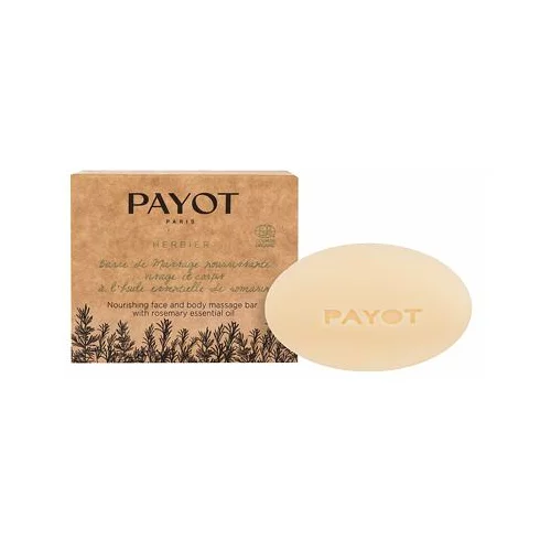 Payot Herbier Nourishing Face And Body Massage Bar krema za telo 50 g za ženske