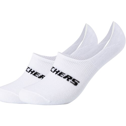 Skechers kratke nogavice 2PPK Mesh Ventilation Footies Socks Bela Slike