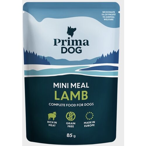Prima hrana za pse  Mini Meal Lamb in gravy 85gx24kom Cene