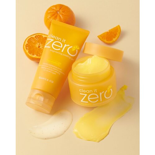 Banila Co clean it zero Mandarin-C&amp;trade; brightening balzam za skidanje &amp;scaron;minke i či&amp;scaron;ćenje za sjaj lica 100 ml Slike