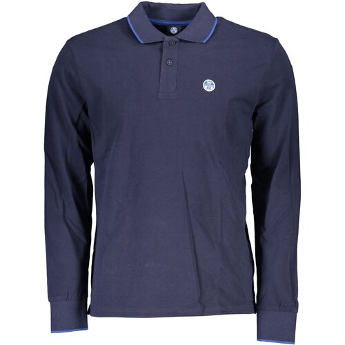 North Sails MEN&#39;S LONG SLEEVED POLO SHIRT BLUE Cijene