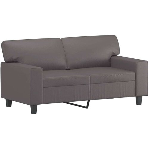  2-dijelni set sofa sivi od umjetne kože Slike