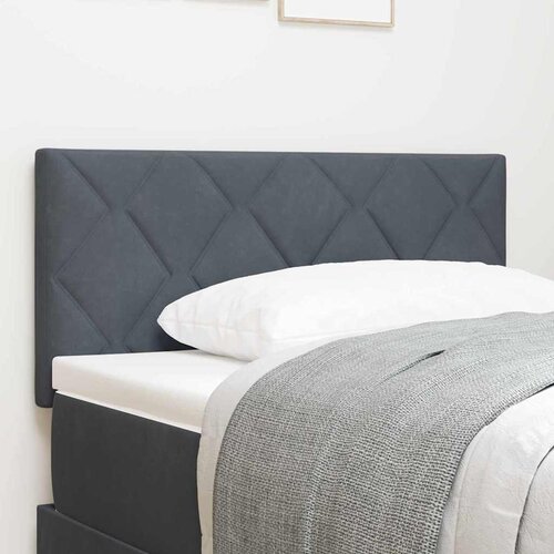  Uzglavlje Tamno siva 90 cm Baršun Cene