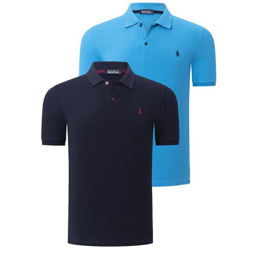 Dewberry DUO SET T8561 MEN'S TSHIRT-NAVY-BLUE Cijene