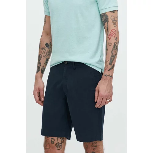 Superdry Kratke hlače za muškarce, boja: tamno plava