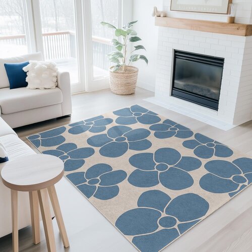Mila Home Moder pralen tekač 80x200 cm Blue Meadow &amp;ndash; Slike