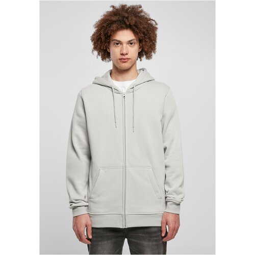 Build your Brand Heavy Zip Hoody Lightweight Asphalt Slike