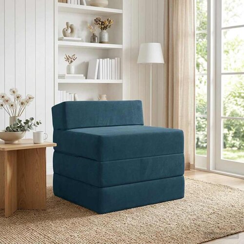 SOFA na razvlačenje Plava 200 x 70 x 10 cm Bar&scaron;un Cijene