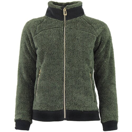 Peak Mountain Flis Blouson polaire femme ACHEF Kaki Cene