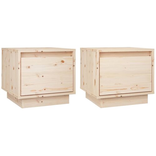 Maison Chic Dvo delni komplet Nočne omarice - Nočne mize 35x34x32 cm trdna borovina, (21689248) Cene