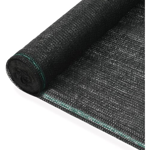 vidaXL Teniška zaščitna mreža HDPE 1,4x50 m črna, (20753752) Cene