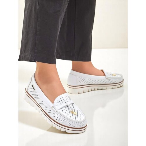 Resti Women's perforated moccasins Elissas Cene