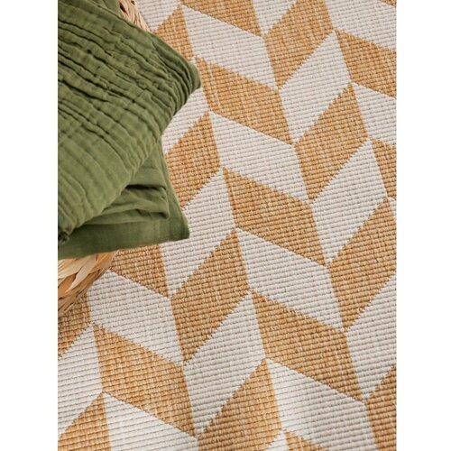 Ted Baker Oker rumen/kremno bel zunanji in notranji tekač 80x200 cm Haringey Terrick &amp;ndash; Slike
