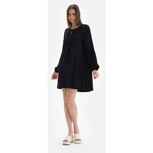 Dagi Beach Dress - Black - A-line Cene
