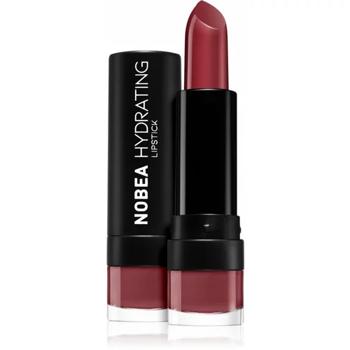 NOBEA Day-to-Day Hydrating Lipstick vlažilna šminka odtenek Burgundy #L14 4,5 g