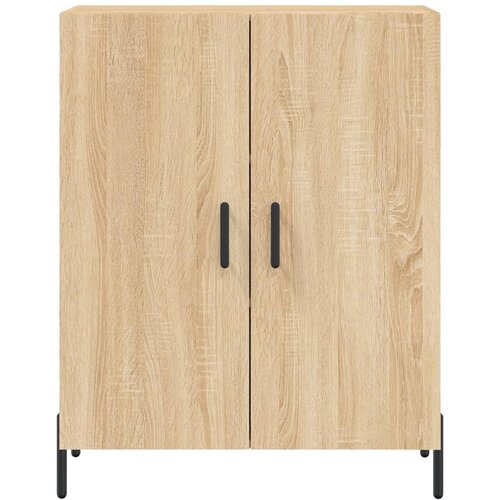  Visoka komoda hrasta sonome 69,5x34x180cm od konstruiranog drva Slike