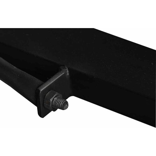  Blagovaonski stol od masivnog obnovljenog drva 120 cm - Crna 120 x 60 x 76 cm 1 masivno obnovljeno drvo Slike