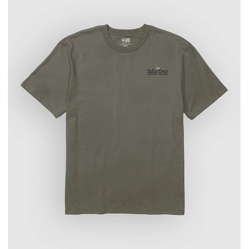 Salty Crew Border Fill Classic T-shirt dusty olive Slike