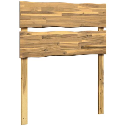  Uzglavlje s prirodnim rubom ROSTOCK Bijela 80 cm Slike
