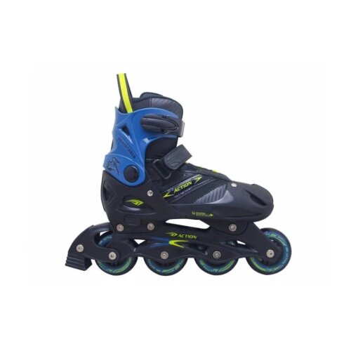 Senhai roler pw126b-c crno plava m(37-40) pvc abec5 pu točkići Slike