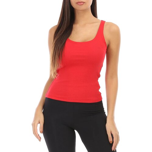 La Modeuse Topi & Bluze 23430_P58815 Rdeča Cene