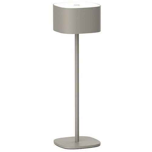Ferotehna Punjiva stolna svjetiljka Lucy (2 W, D x Š x V: 262 x 81 x 262 mm, Topla bijela, Siva) Cijene