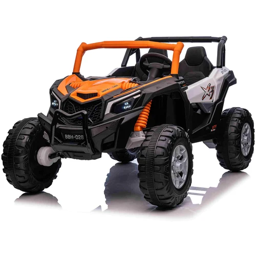 Buggy na akumulator UTV X3 Off-Road 4x4 - dvosjed - narančasti