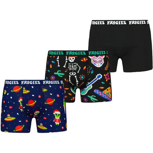 Frogies Men&amp;#039;s boxers Aliens 3P Christmas Muertos Slike