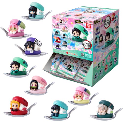 DEMON SLAYER Kimetsu no Yaiba Chara Macaron figura presenečenja Slike