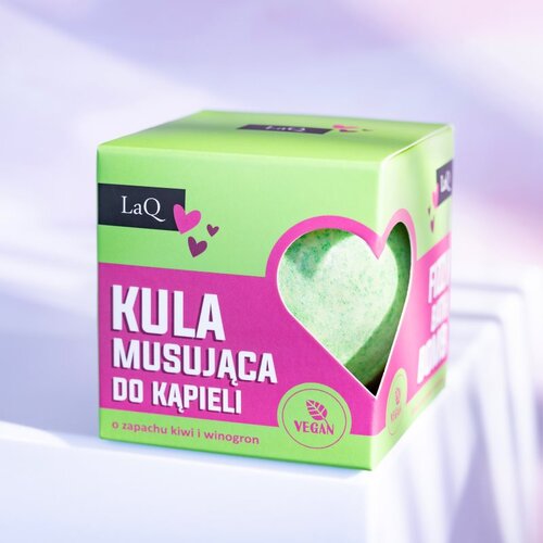 LaQ Kiwi &amp;amp; Grapes kroglica za kopel 135 g Slike
