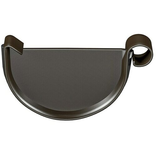 Marley Zavr&amp;scaron;ni element oluka (Nazivni promjer: 100 mm, Plastika, Smeđe boje, Univerzalno) Slike