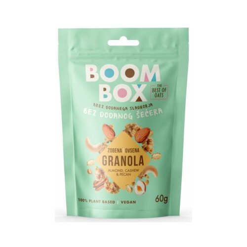 Boom box ovsena granola orašasti plodovi 60G Cene