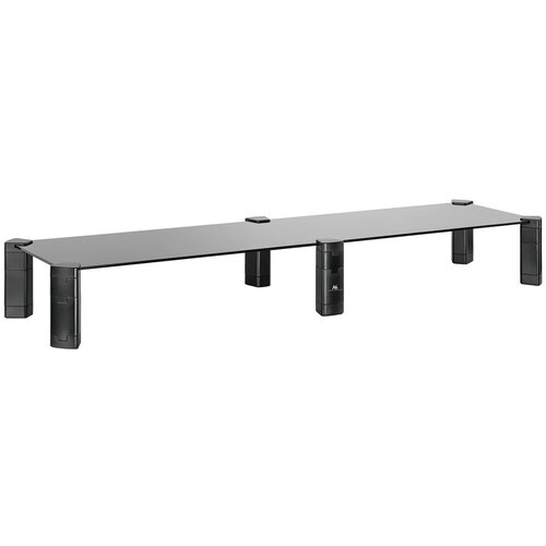 Maclean Dual Monitor Stand - Double max. 20kg, tempered glass, (1029x285x127mm), MC-936 Cijene