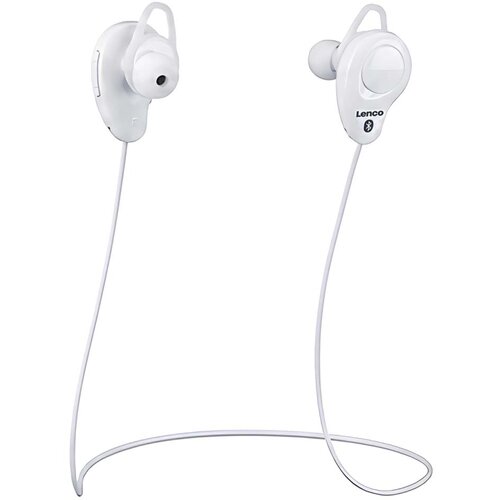 Lenco Brezžične U&scaron;esne Slu&scaron;alke Bluetooth 4.2 Model EPB-015, Bela, (5000277700) Cene