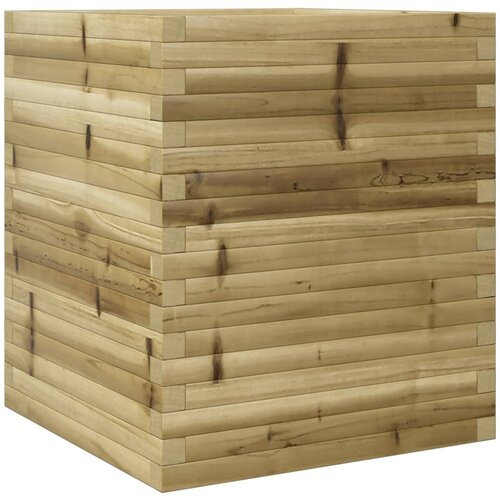 Maison Chic Vrtno cvetlično korito - Cvetlični Lonec 60x60x68,5 cm impregnirana borovina, (21790325) Slike