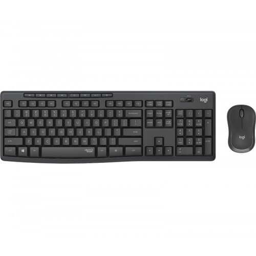 Logitech tastatura MK295 Silent Wireless Combo, bežična, siva Cijene
