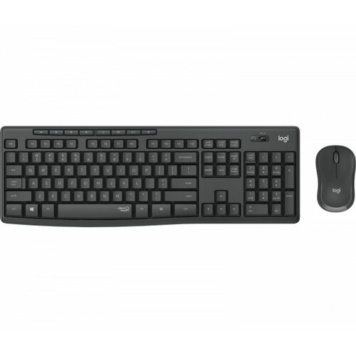 Logitech MK295 Silent crni bežični komplet tastatura optički miš US 920-009800 Slike