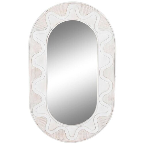  Stensko ogledalo DKD Home Decor Bela Slike