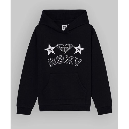 Roxy Surf Feeling Brushed Kids Pulover s kapuco anthracite Slike