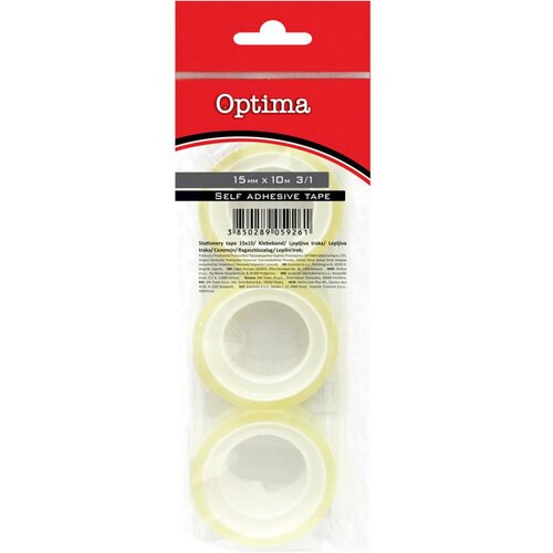 Optima Lepilni trak 15 mm x 10 m, 3 kosi Slike