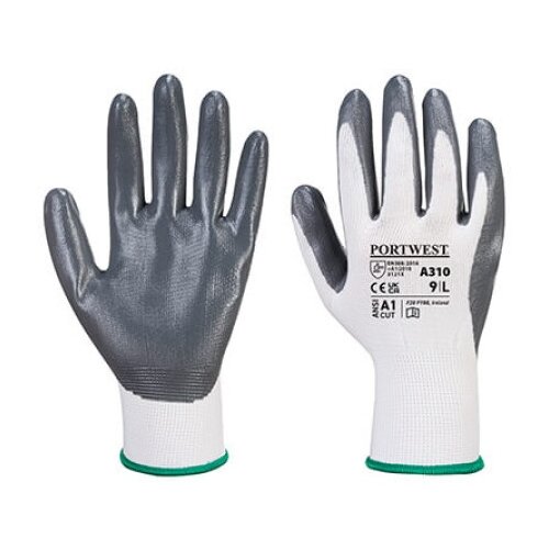 PORTWEST Rukavice a310 flexo grip belo/siva vel.s ( 63461 ) Cene