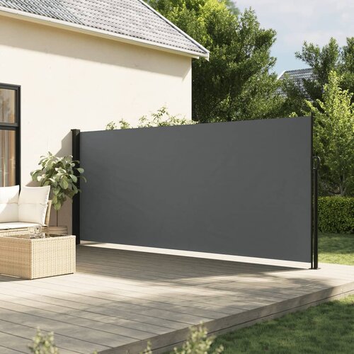  The Living Store Zložljiva stranska tenda antracitna 180x600 cm - Zložljiva Stranska Tenda, (21447433) Cene
