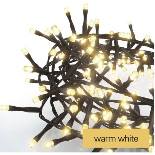  LED spolja&amp;scaron;nji svetlosni niz 600 LED/17 m IP44 topla bela Slike