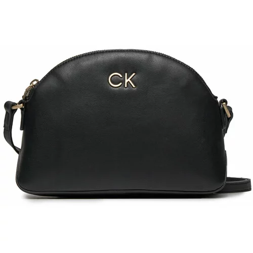 Calvin Klein Ročna torba Re-Lock Seasonal Crossbody Md K60K611444 Črna
